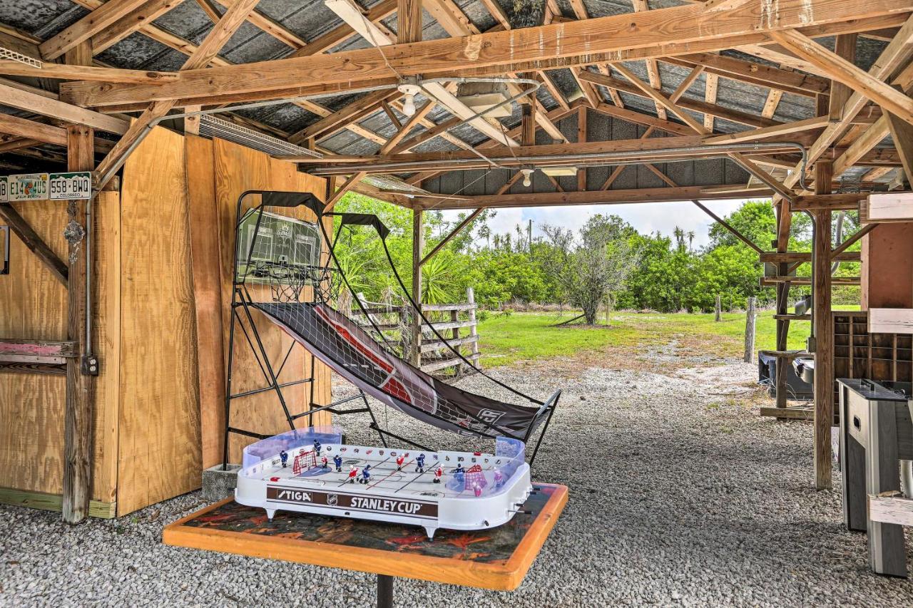 Authentic Clewiston Home With Outdoor Game Room Exterior foto